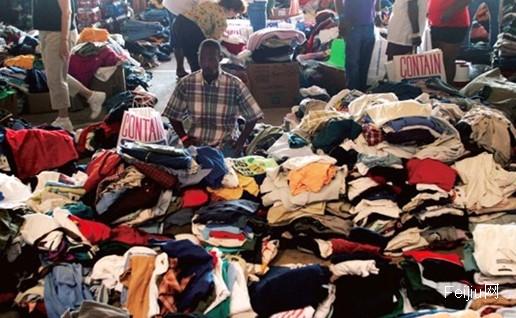 中国旧衣服出口非洲需求猛增