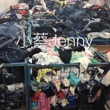 温州工厂长期大量回收用于出口的旧衣服男士牛仔裤
