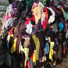 长期大量回收旧衣服夏装旧衣服做擦机布用