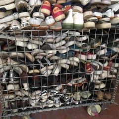 常年供应出口非洲的旧鞋