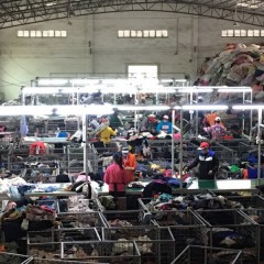 广州市万义新科技有限公司回收出口旧衣服鞋包，全球招商
