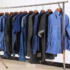 二手服装交易市场 闲置衣服 旧衣服出口 牛仔衬衫贸易出口